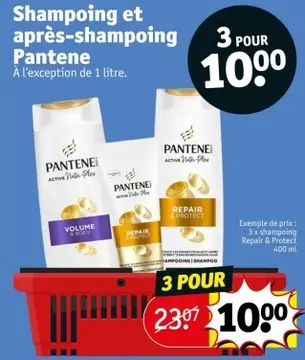 Offre: Shampoing et après-shampoing