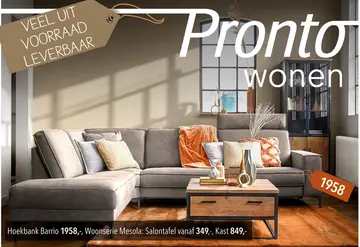 Aanbieding: Hoekbank Barrio