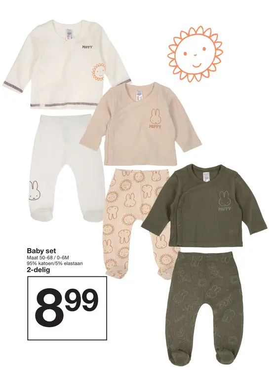 Promotie: Baby set