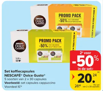 Aanbieding: Set koffiecapsules