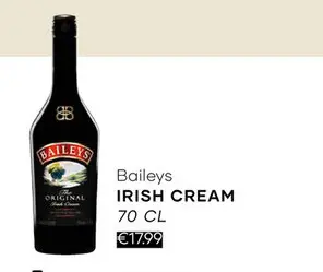 Aanbieding: Baileys Irish Cream | 70 CL