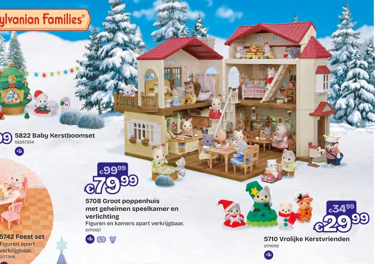 Aanbieding: Groot poppenhuis