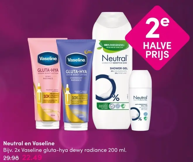 Aanbieding: Neutral en Vaseline