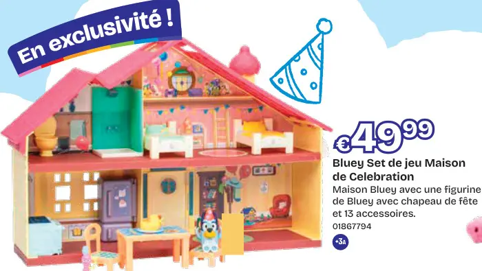 Offre: Set de jeu Maison de Celebration