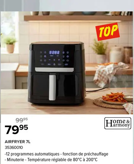Offre: Airfryer 7l