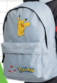 Aanbieding: Rugtas Pokemon Pikachu