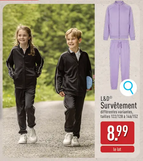 Offre: Survêtement