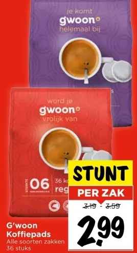 Aanbieding: Koffiepads
