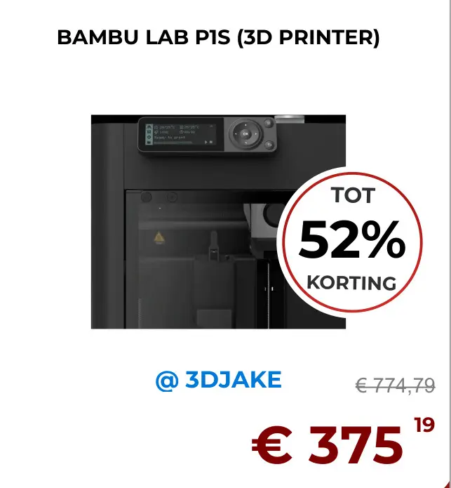 Aanbieding: Bambu lab p1s