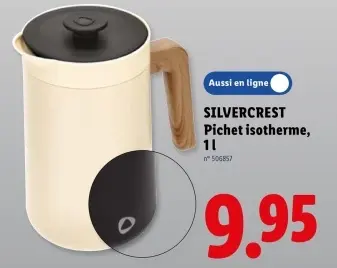 Offre: Pichet isotherme