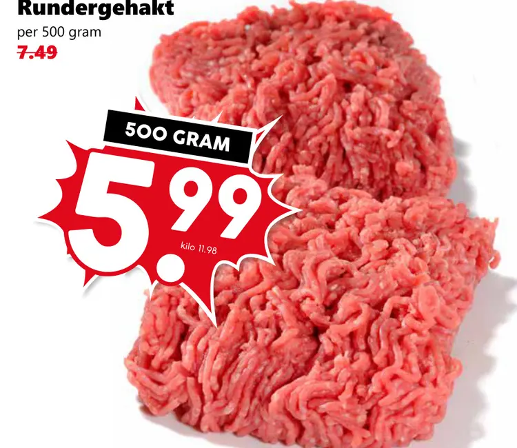 Aanbieding: Rundergehakt