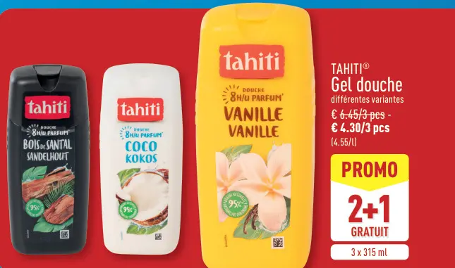 Offre: Gel douche