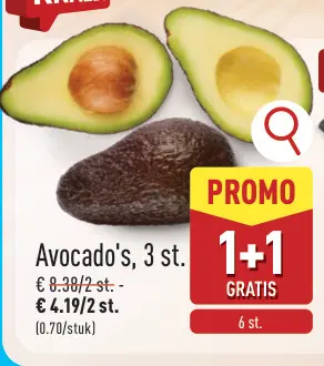 Promotie: Avocado's