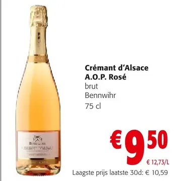 Aanbieding: Crémant d'Alsace A.O.P. Rosé