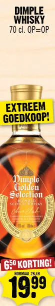 Aanbieding: Dimple Whisky