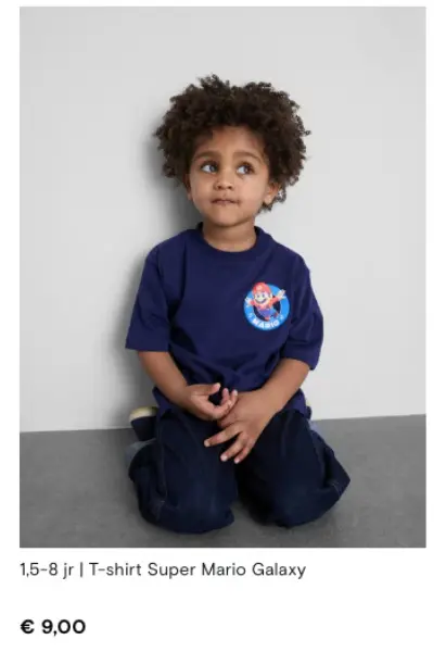 Promotie: T-shirt Super Mario Galaxy