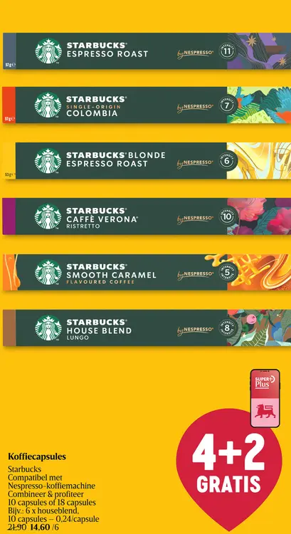 Promotie: Koffie Pike Place Roast | 10 capsules