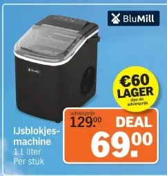 Aanbieding: IJsblokjesmachine