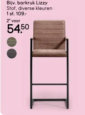 Aanbieding: barkruk Lizzy