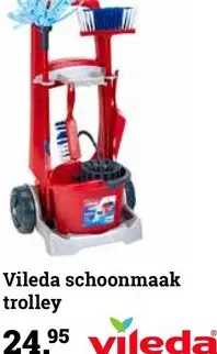 Promotie: Schoonmaak trolley