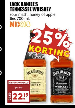 Aanbieding: Tennessee whiskey