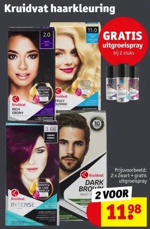 Promotie: Kruidvat haarkleuring