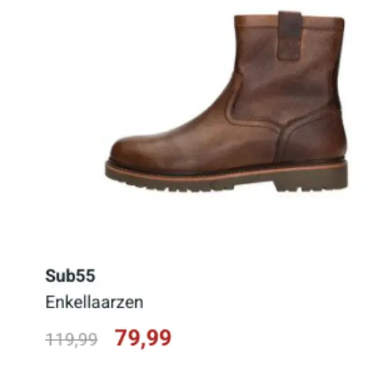 Promotie: Enkellaarzen