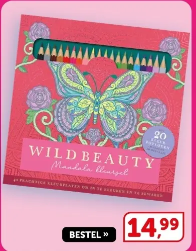 Aanbieding: WILDBEAUTY Mandala kleurset