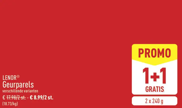 Promotie: Geurparels