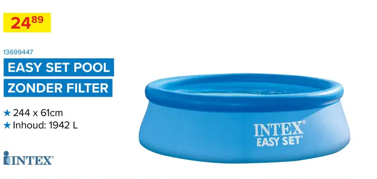 Promotie: Easy Pool 305x76 cm zonder filterpomp