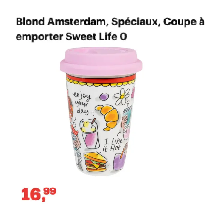 Offre: Coupe à emporter Sweet Life