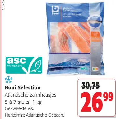 Promotie: Atlantische zalmhaasjes