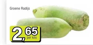 Aanbieding: Groene Radijs