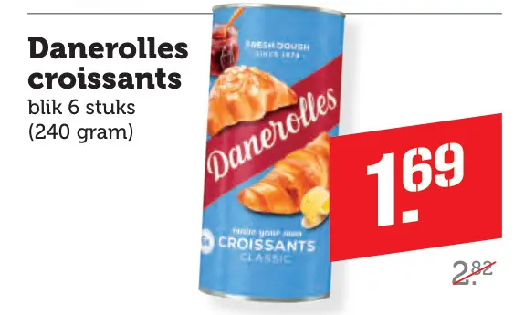 Aanbieding: Danerolles croissants