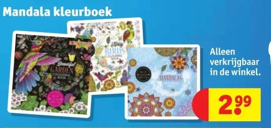 Promotie: Mandala kleurboek