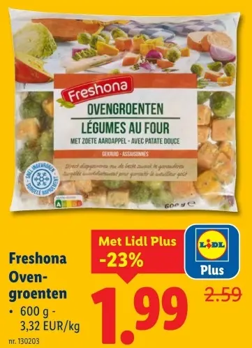 Promotie: Ovengroenten