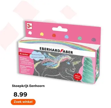 Aanbieding: Stoepkrijt Eenhoorn