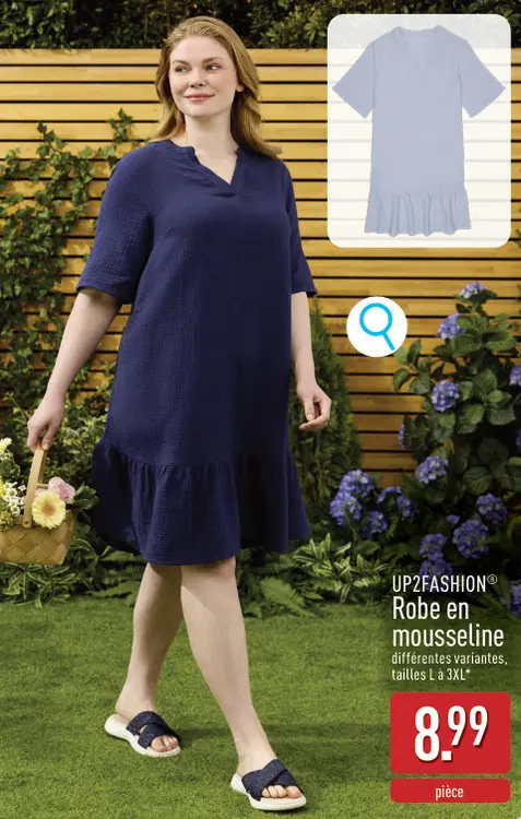 Offre: Robe en mousseline