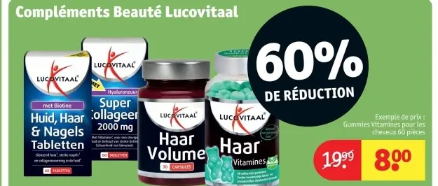 Offre: Gummies Vitamines pour les cheveux