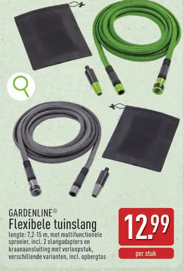 Promotie: Flexibele tuinslang