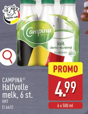 Promotie: Halvolle melk