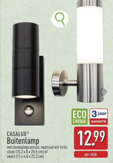 Promotie: Buitenlamp