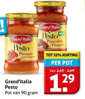 Aanbieding: Grand'Italia Pesto