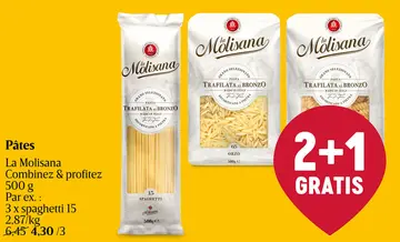 Offre: Pâtes La Molisana