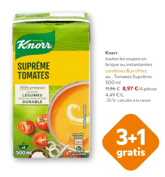 Offre: Tomates Suprême