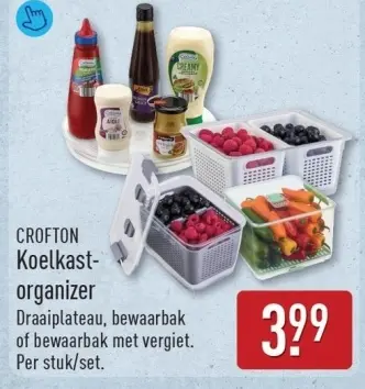 Aanbieding: Koelkast-organizer