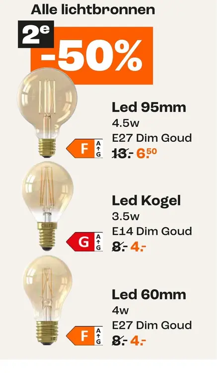 Aanbieding: Alle lichtbronnen