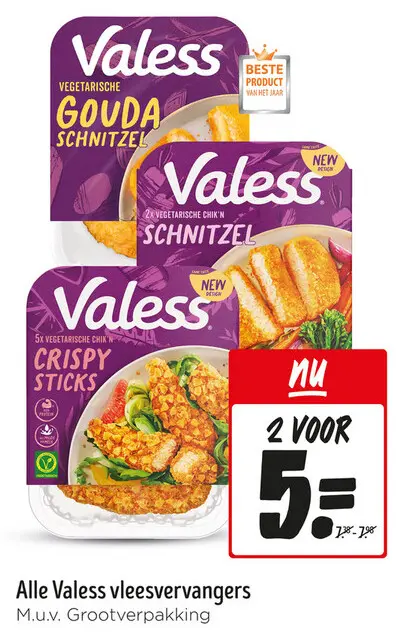 Aanbieding: Valess vleesvervangers