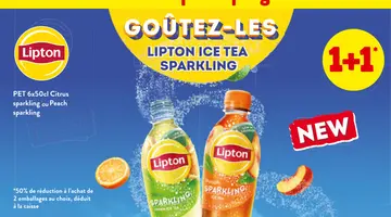 Offre: Lipton Ice Tea Sparkling