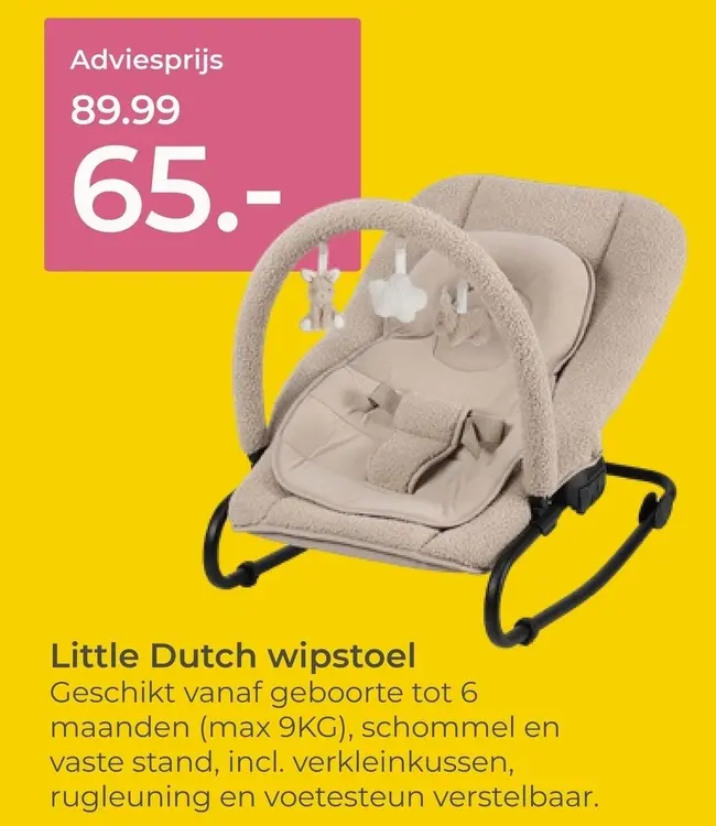 Aanbieding: Wipstoel